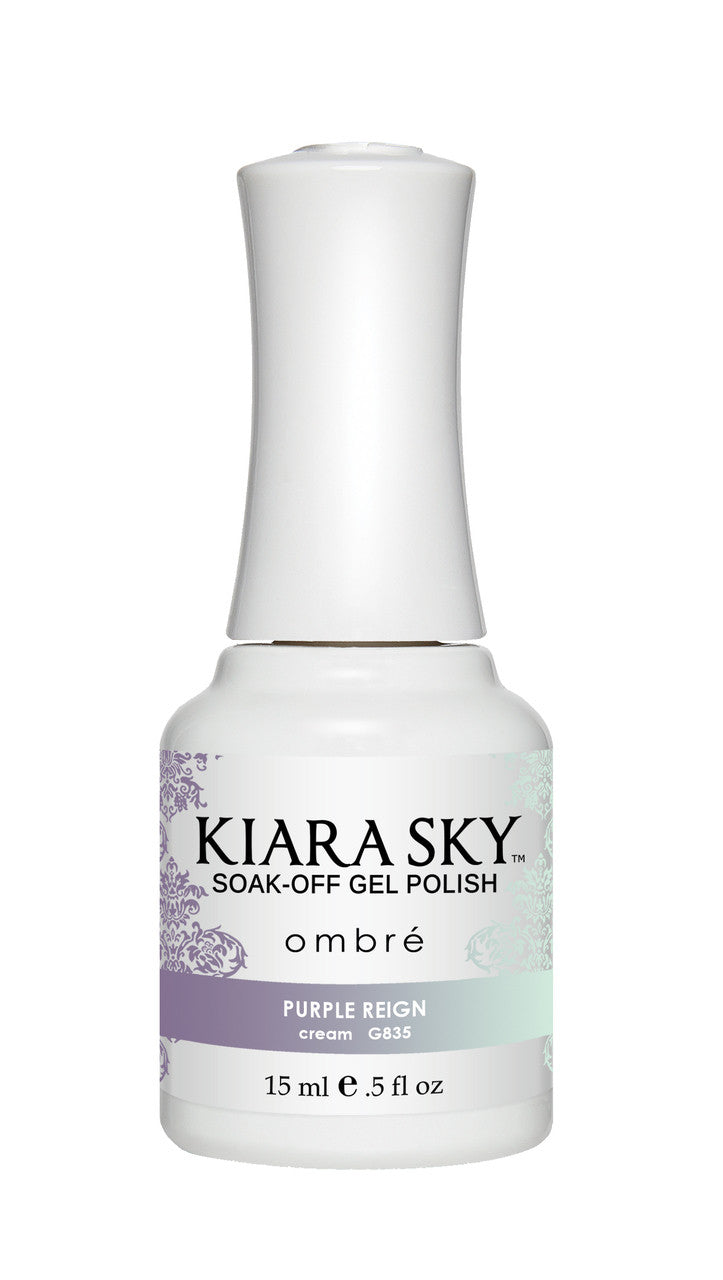 Kiara Sky Gel Polish Ombre - G835 PURPLE REIGN