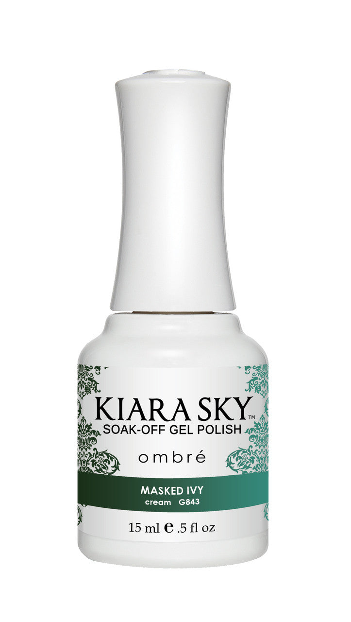 Kiara Sky Gel Polish Ombre - G843 MASKED IVY