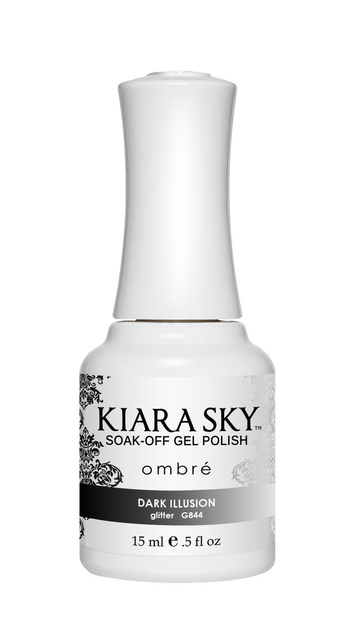 Kiara Sky Gel Polish Ombre - G844 DARK ILLUSION