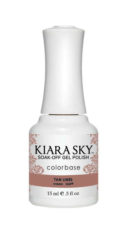 Kiara Sky Gel Polish - G609 Tan Lines