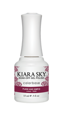 Kiara Sky Gel Polish - G624 PLANE AND SIMPLE