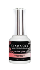 Kiara Sky Gel Polish Ombre Glow - G706 KISS AND MAKEUP