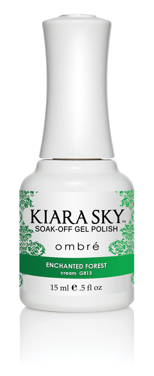 Kiara Sky Gel Polish Ombre - G813 ENCHANTED FOREST