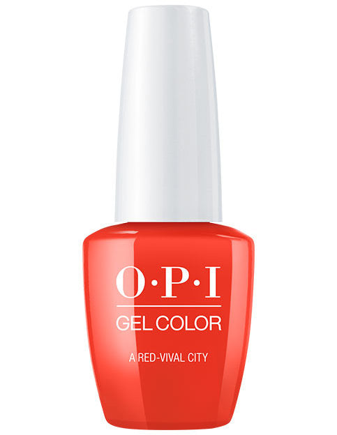 OPI GelColor (Lisbon Collection) - A Red-Vival City