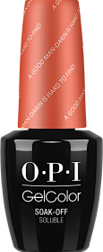 OPI GelColor - A Good Man-darin is Hard to Find