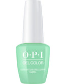 OPI GelColor (2017 Bottle) - Gargantuan Green Grape - Pastel (NEW BOTTLE)