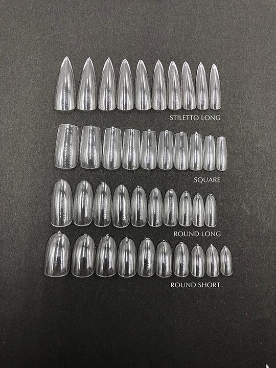 Apres Gel-X Coffin (Scuplted) Shape Tips (Refill Packs)