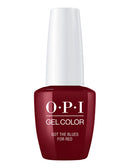 OPI GelColor (2017 Bottle) - Got the Blues for Red (NEW BOTTLE)