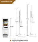 Hand Sanitizer Dispenser with LCD Digital Signage & Body Temperature Reading