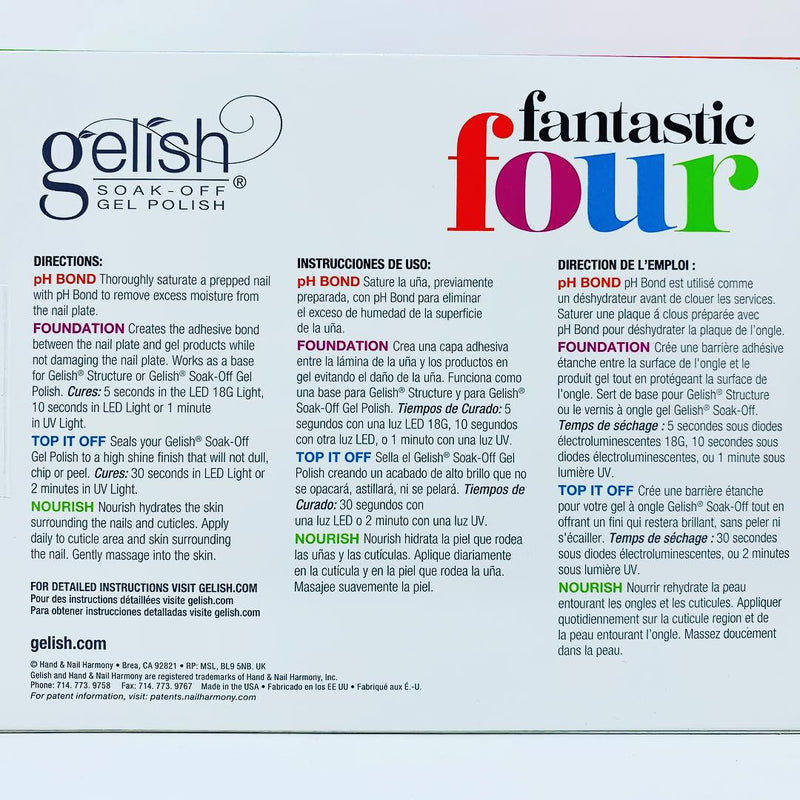 Gelish Fantastic Four Kit