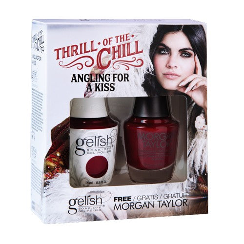 Gelish Thrill Of The Chill Matching - Angling For A Kiss