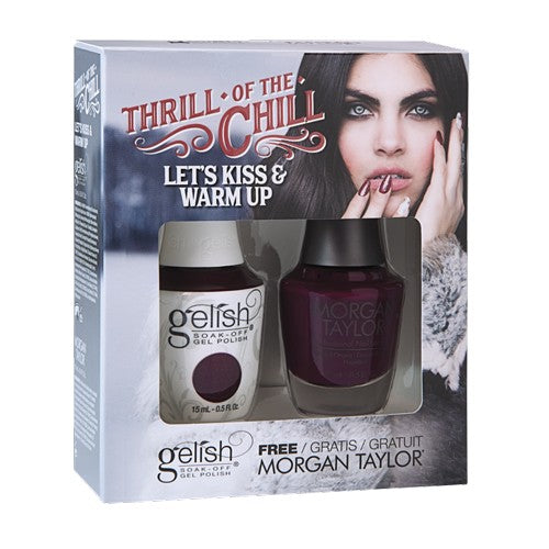 Gelish Thrill Of The Chill Matching - Let's Kiss & Warm Up