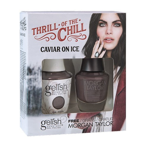 Gelish Thrill Of The Chill Matching - Caviar On Ice