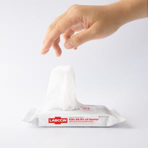 Labccin Hand Sanitizing Wipes
