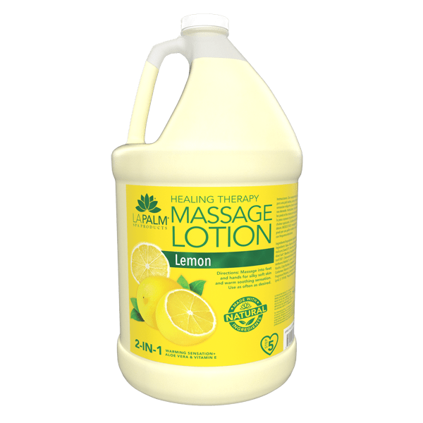 La Palm - Organic Healing Therapy Massage Lotion Lemon
