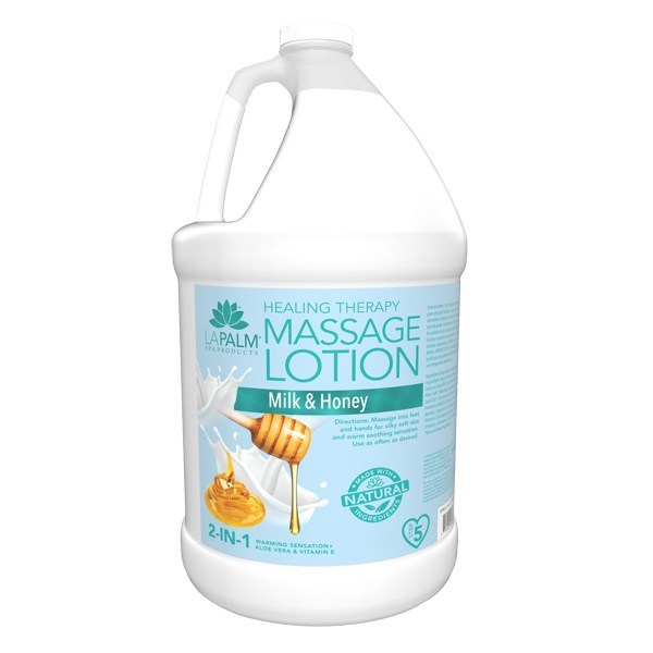 La Palm - Organic Healing Thearapy Massage Lotion Milk & Honey