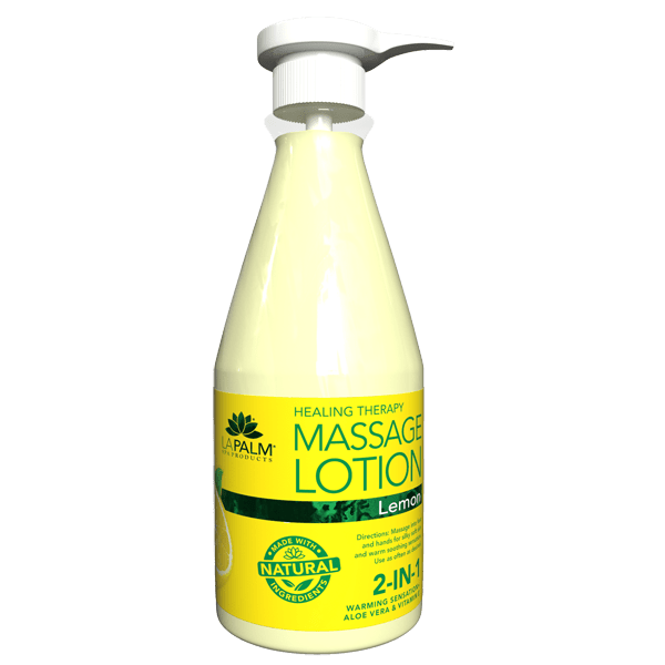 La Palm - Organic Healing Therapy Massage Lotion Lemon