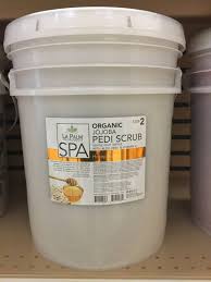 La Palm - Organic Jojoba Pedi Scrub Honey Pearl