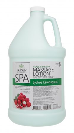 La Palm - Organic Healing Therapy Massage Lotion Lychee Lemongrass