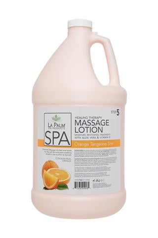 La Palm - Organic Healing Thearapy Massage Lotion Orange Tangerine Zest