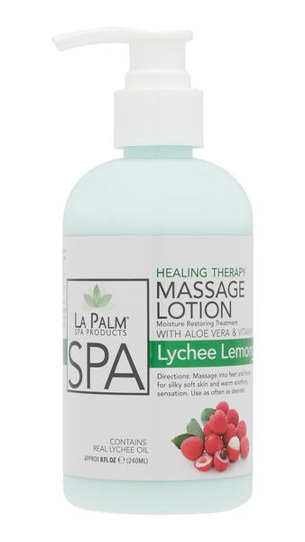 La Palm - Organic Healing Therapy Massage Lotion Lychee Lemongrass