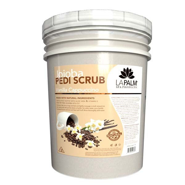 La Palm - Organic Jojoba Pedi Scrub Vanilla Cappuccino