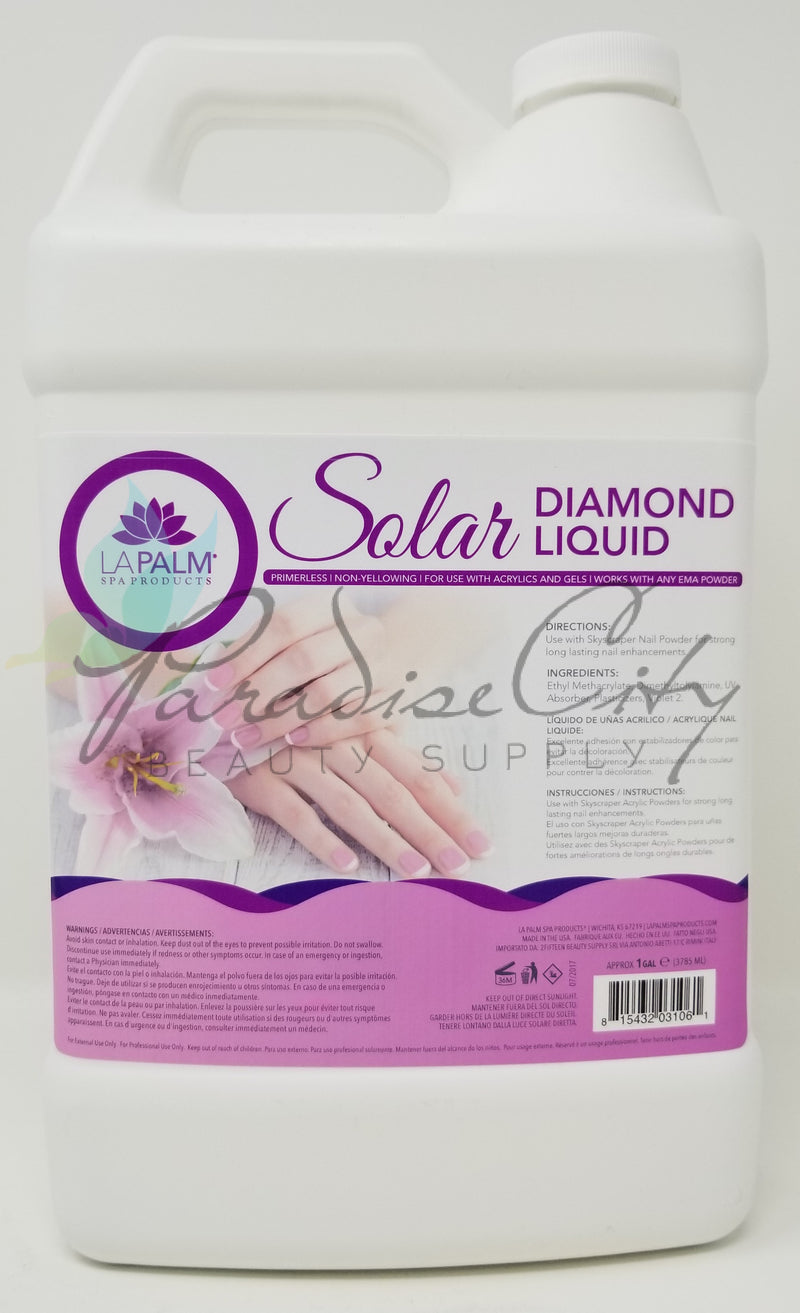 La Palm Solar Diamond Liquid Monomer- SOLD IN STORE ONLY