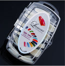 Lamour Coffin Nail Tips - Edgy Square Shape - Natural Color - Box 100 Tips