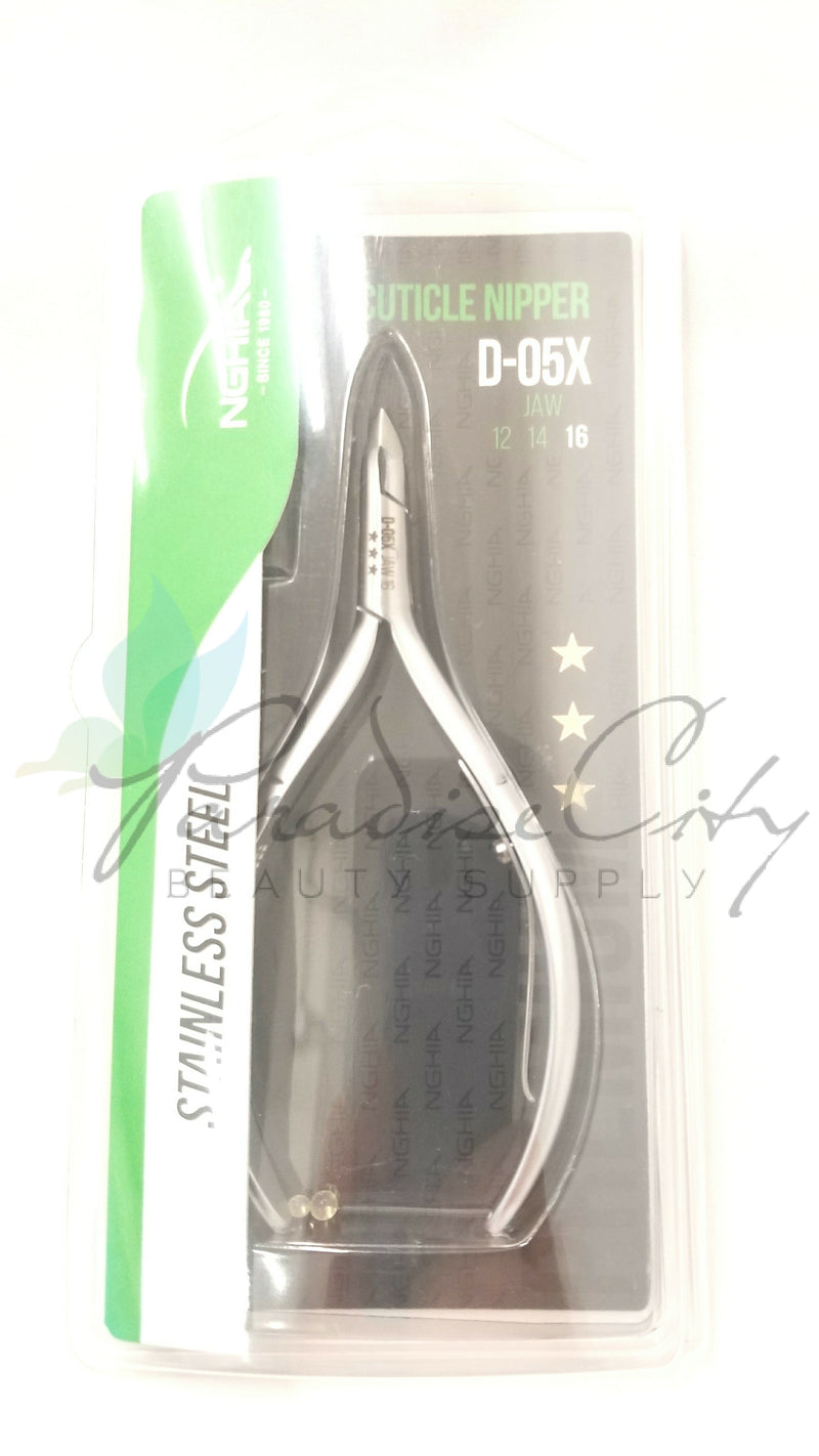 Nghia Stainless Steel Cuticle Nipper - D-05X Jaw 16