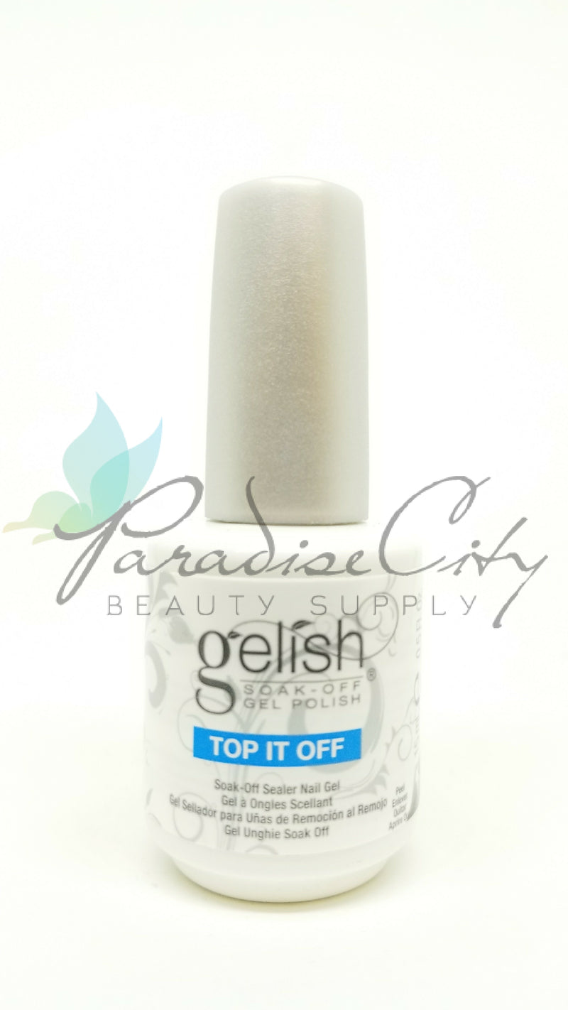 Gelish Top It Off Soak-Off Gel Polish - Original Bottle