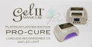 La Palm - Gel II Limited Edition Shimmer Platinum Pro-Cure 2.0 Cordless Rechargeable Lamp