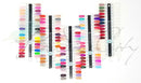 Kiara Sky Swatch Pallet for Gel Polish, Nail Lacquer, & Dip Powder