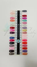 Kiara Sky Swatch Pallet for Gel Polish, Nail Lacquer, & Dip Powder