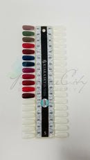 Kiara Sky Swatch Pallet for Gel Polish, Nail Lacquer, & Dip Powder