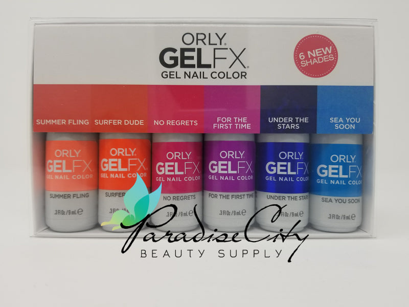 Orly GelFX Gel Nail Color 6 Pack
