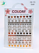 COLORF Designer Sticker Nail Art