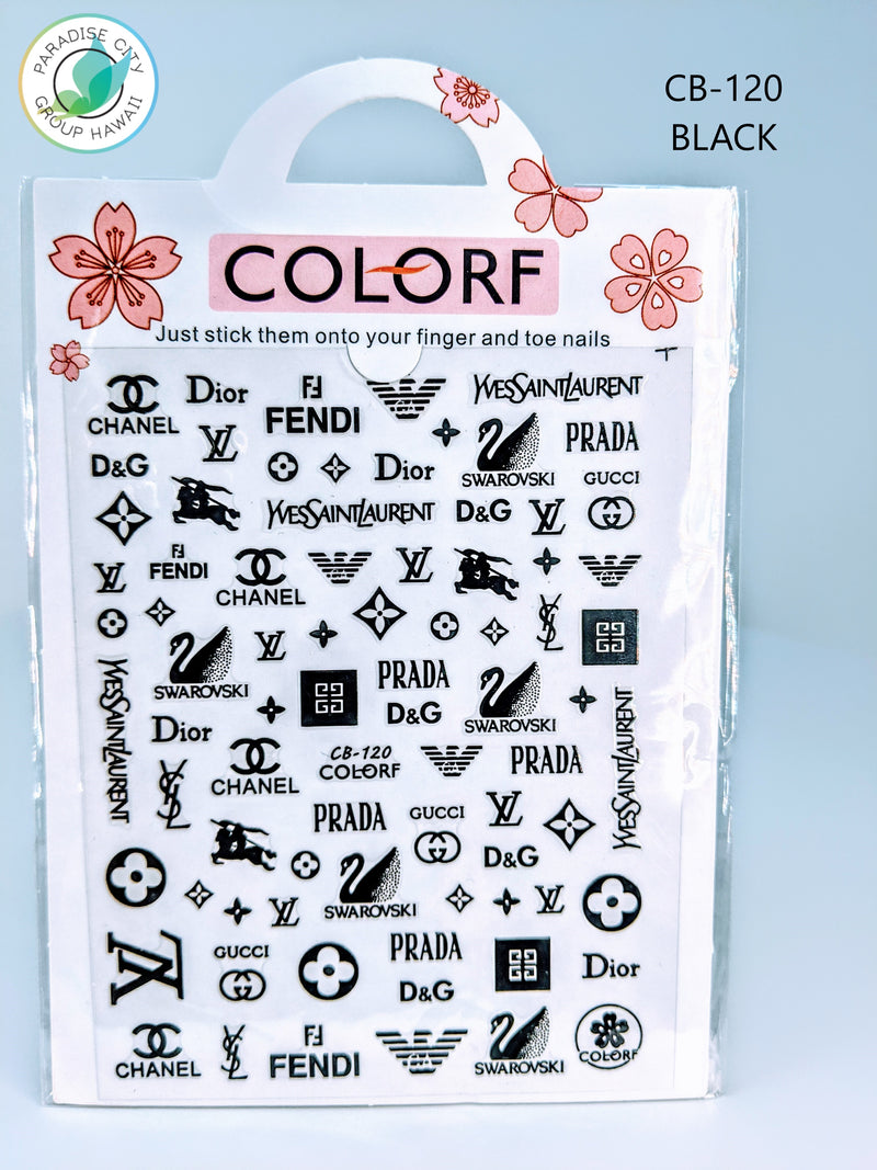 COLORF Designer Sticker Nail Art