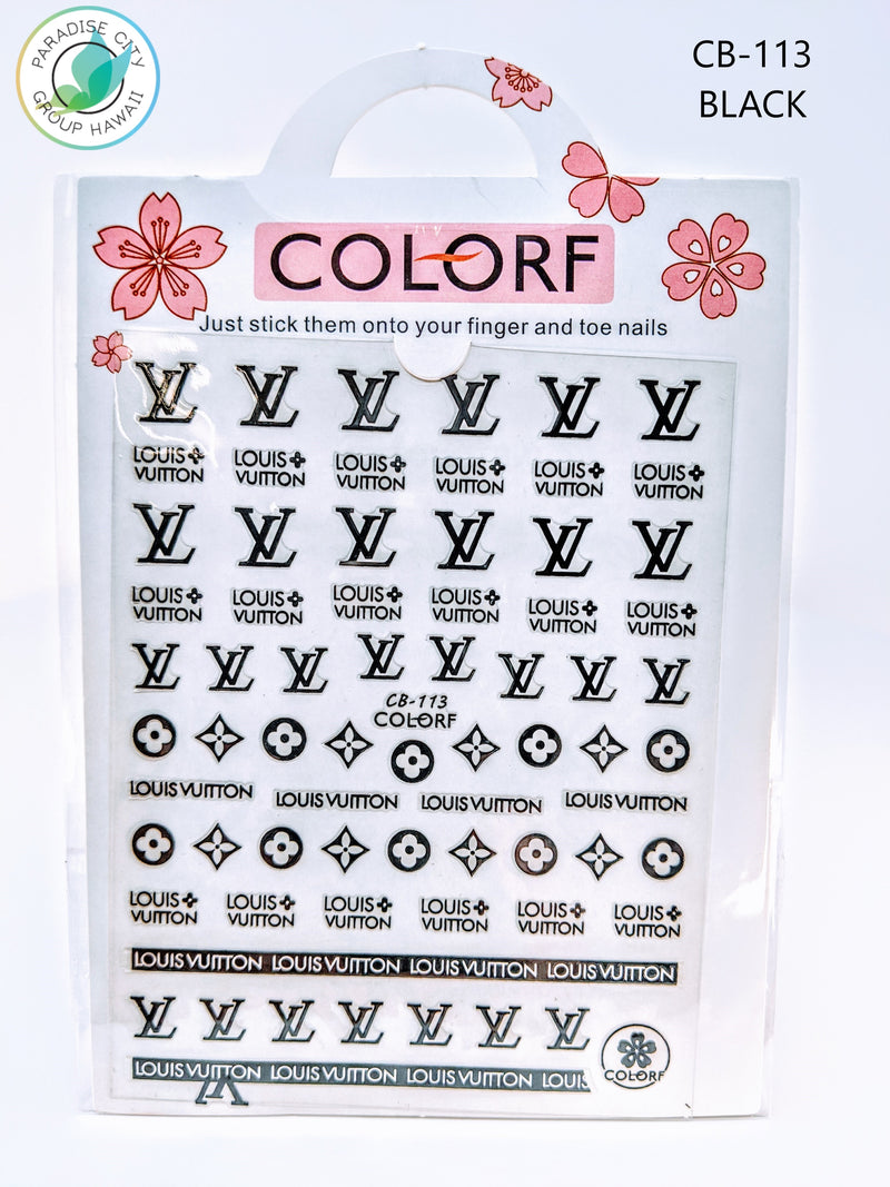 COLORF Designer Sticker Nail Art