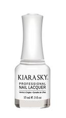Kiara Sky Nail Lacquer - N623 MILKY WHITE