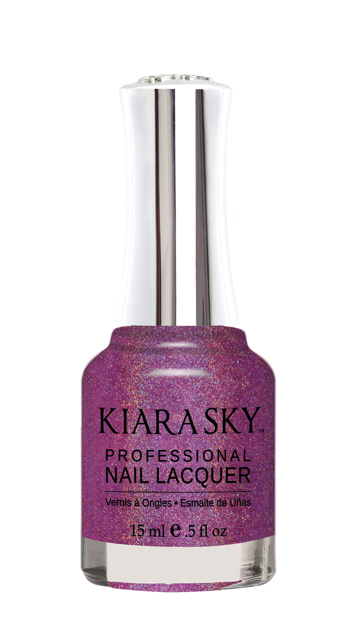 Kiara Sky Nail Lacquer Holo Mermaid Collection - N906 Beach Please