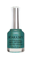 Kiara Sky Nail Lacquer Holo Mermaid Collection - N914 Fanta-Sea Green