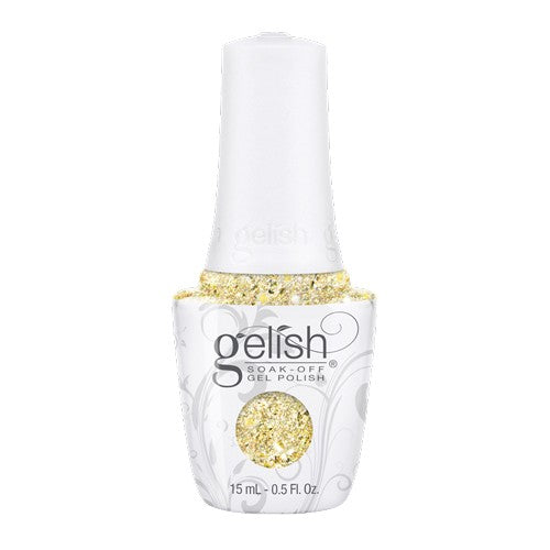 Gelish Soak Off Gel Polish - Thrill Of The Chill - Ice Cold Gold