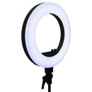 Impressions 18-Inch DuoTone LED Vanity Studio Ring Light w/ Stand, Bag, & Accessories