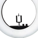 Impressions 18-Inch DuoTone LED Vanity Studio Ring Light w/ Stand, Bag, & Accessories