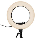 Impressions 18-Inch DuoTone LED Vanity Studio Ring Light w/ Stand, Bag, & Accessories