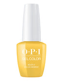 OPI GelColor (2017 Bottle) - Nerver A Dulles Moment (NEW BOTTLE)