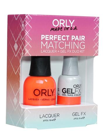 Orly Perfect Pair Matching - Orange Sorbet