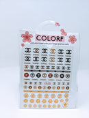 COLORF Designer Sticker Nail Art