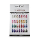 Cre8tion - Foam Display Platinum Soak Off Gel Polish Swatch