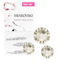 Swarovski Crystals For Nails 2058 Silver Shade Multi Size